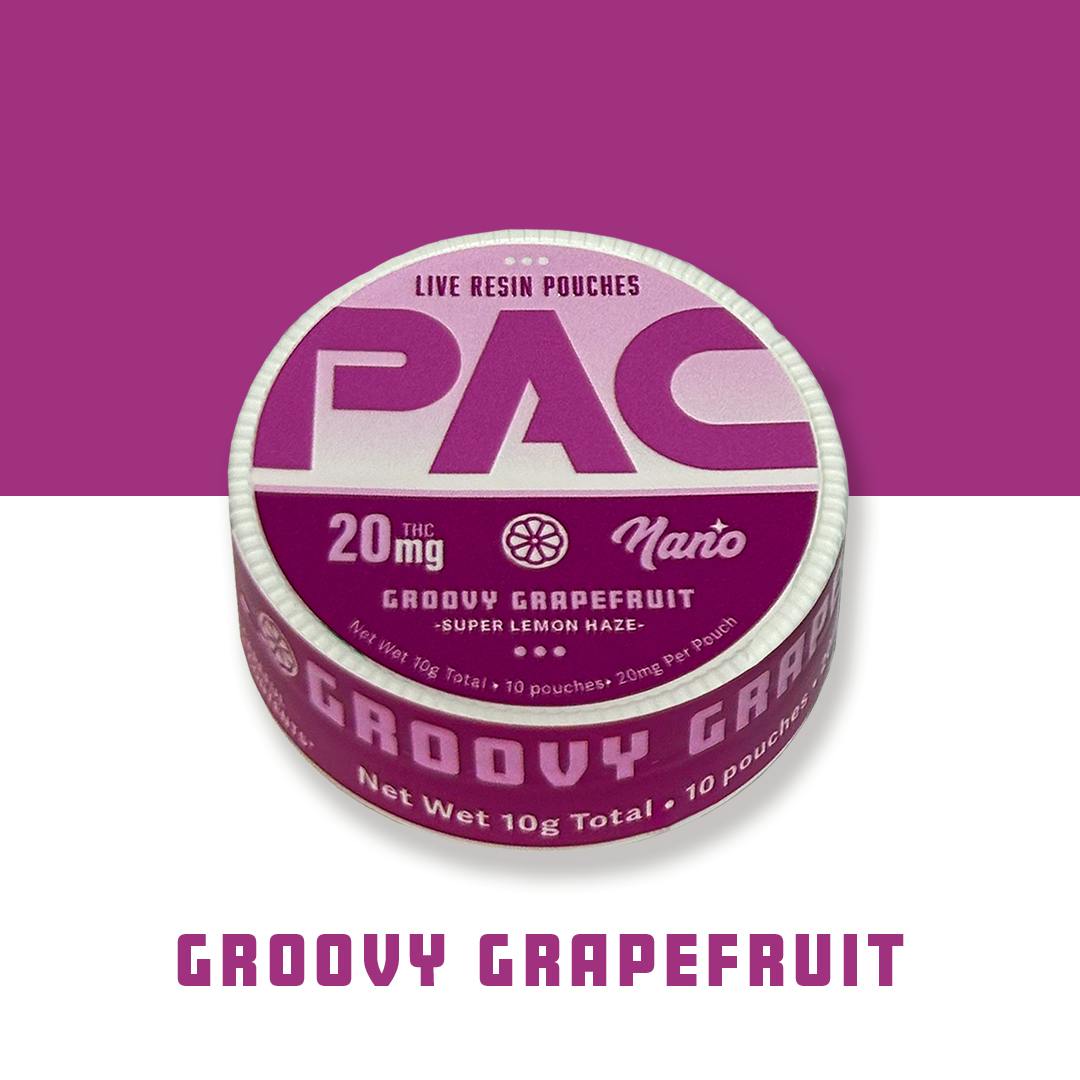 Tribe - PAC - Nano LR Dip Pouches - Groovy Grapefruit - Lemon Haze - 200mg total - 1