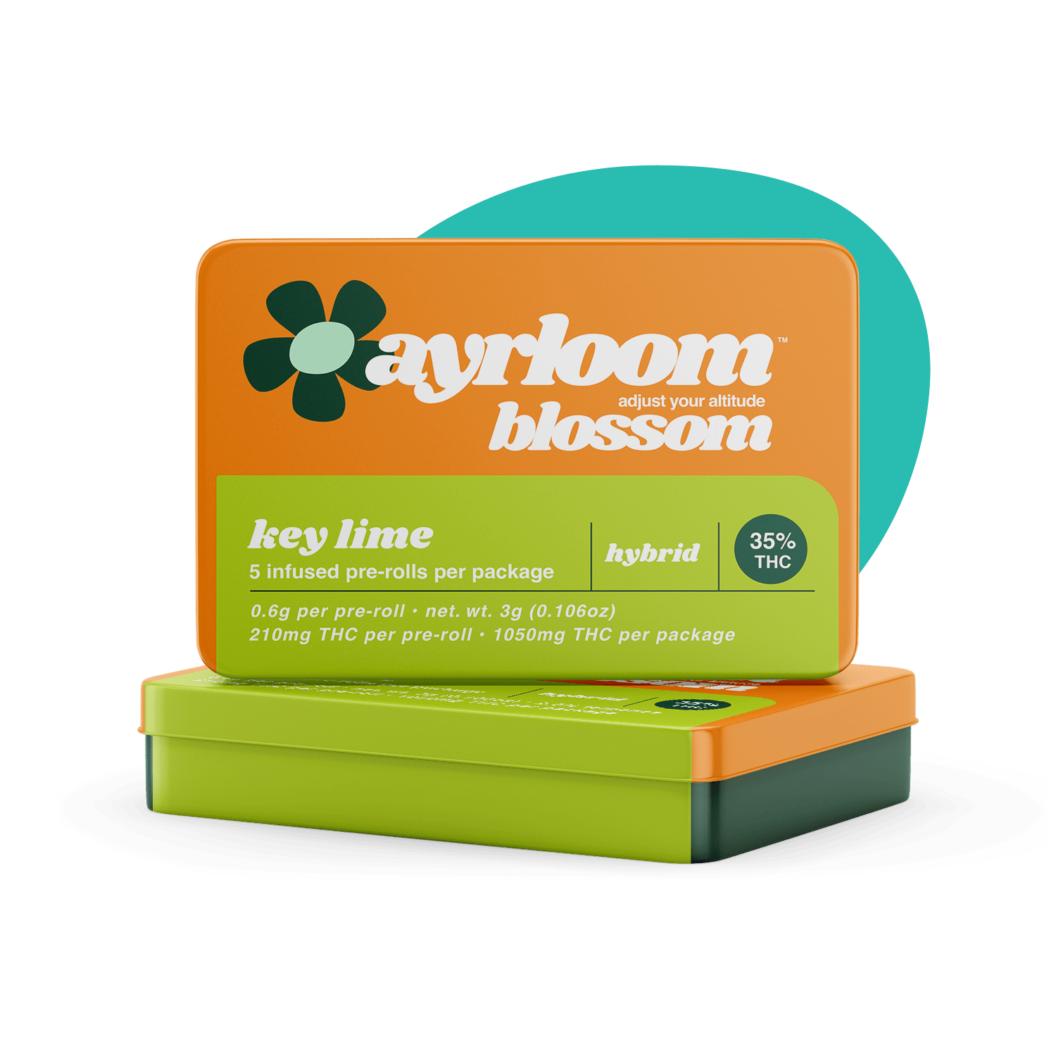 ayrloom - ayrloom | Key Lime Infused Pre-Roll | 5 Pack - 1