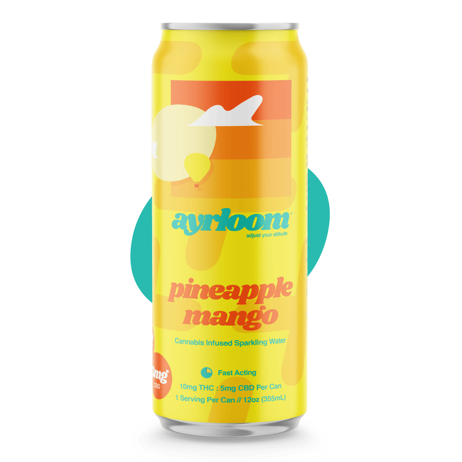 ayrloom - ayrloom | Pineapple Mango | 2:1 | 10MG THC : 5MG CBD - 1