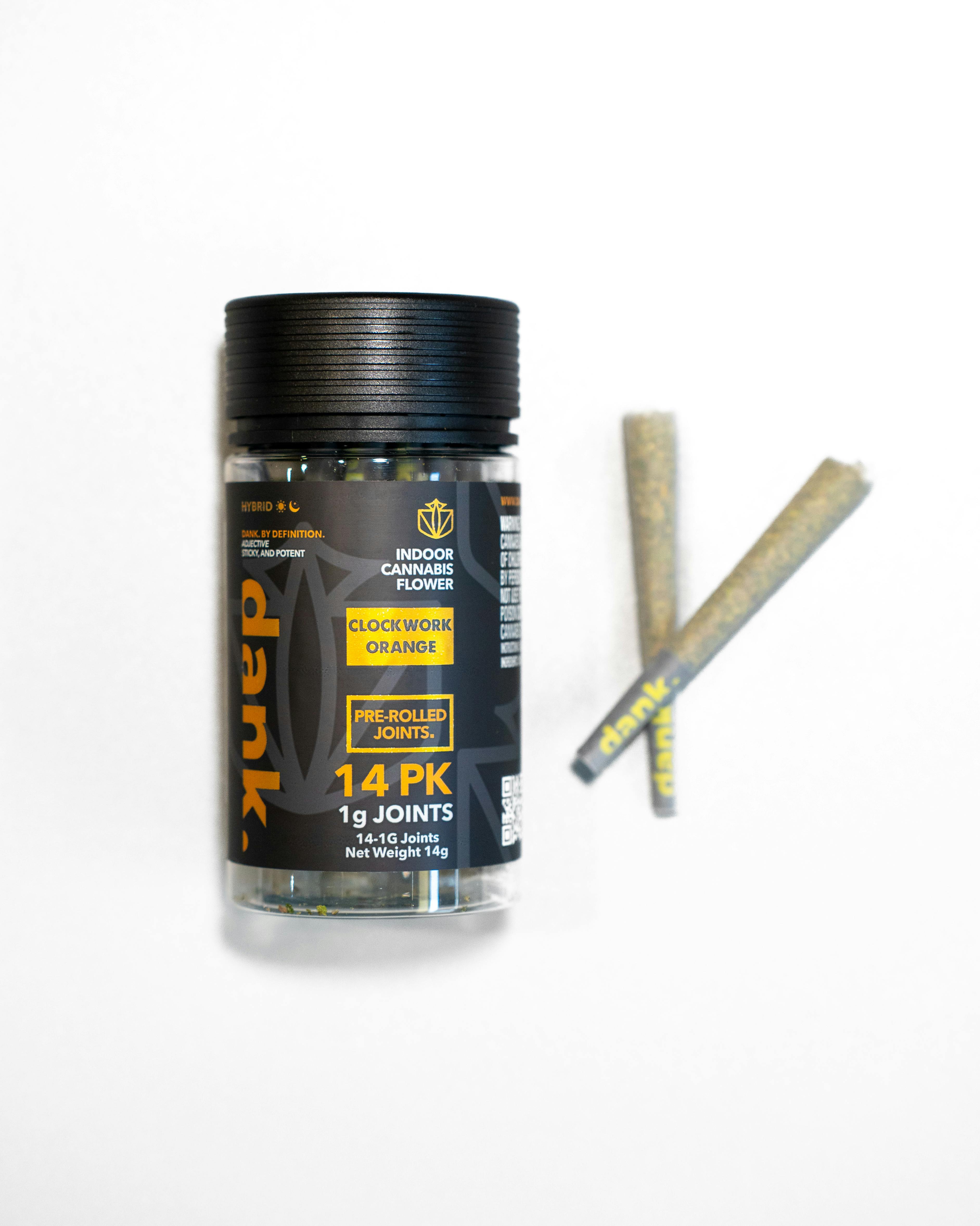 Dank By Definition - CLOCKWORK ORANGE (14 PACK PRE-ROLL) - 1