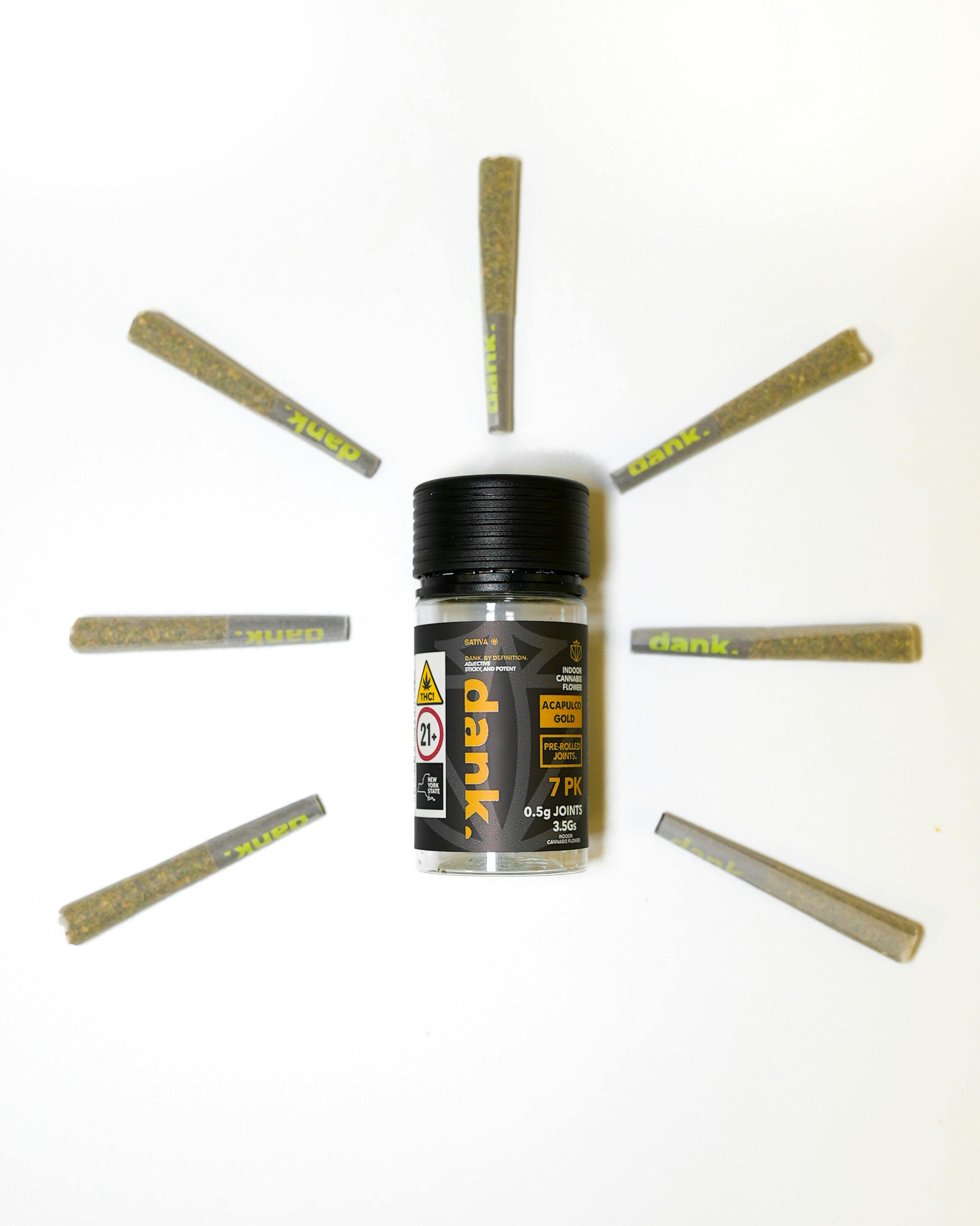 Dank By Definition - ACAPULCO GOLD (7 PACK PRE-ROLL) - 1