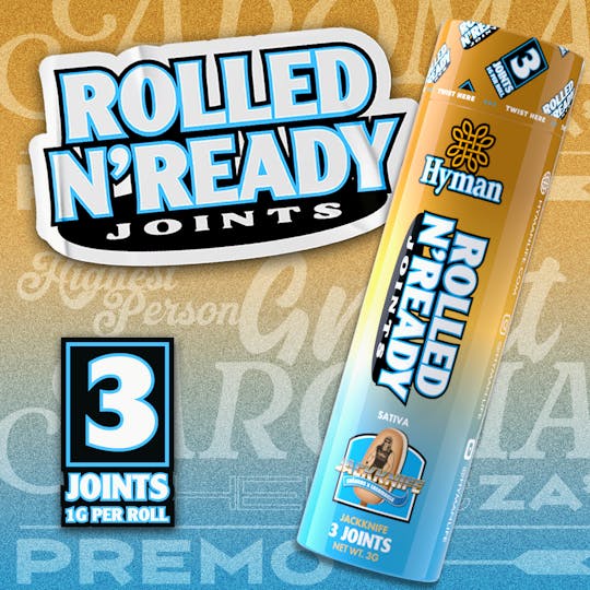 HYMAN - Jackknife | Rolled N'Ready | HYMAN | REC - 1