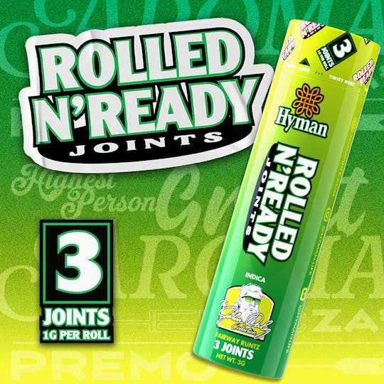 HYMAN - John Daly Fairway Runtz | Rolled N'Ready | HYMAN | REC - 1