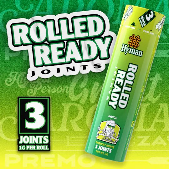 HYMAN - John Daly Fairway Runtz | Rolled Ready | HYMAN | REC - 1