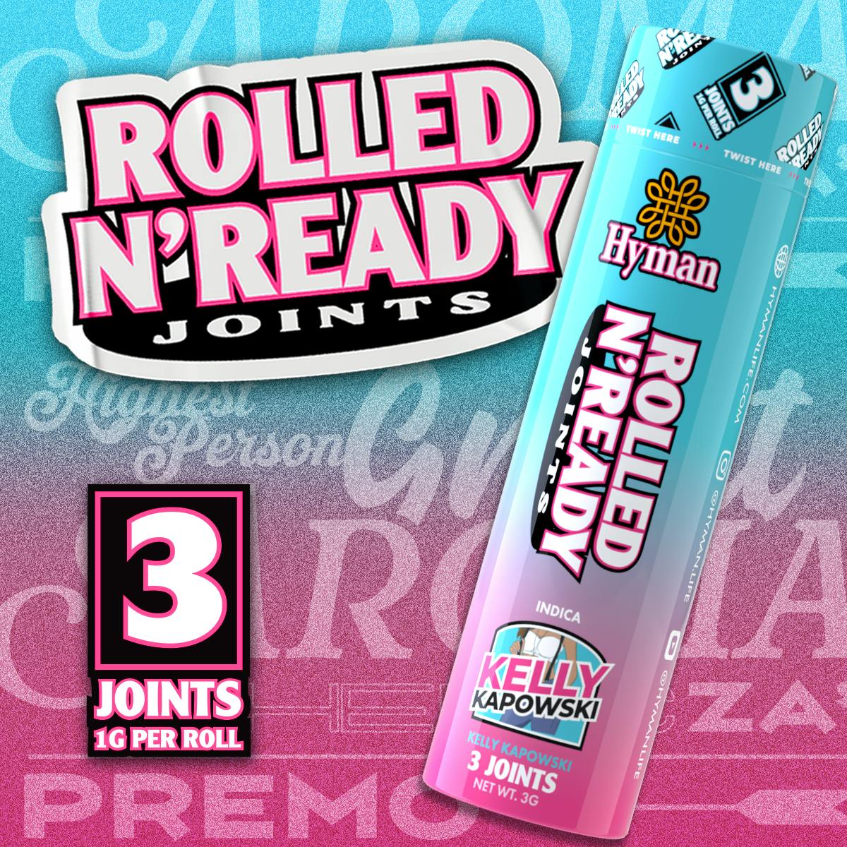 HYMAN - Kelly Papowski | Rolled N'Ready | HYMAN | REC - 1