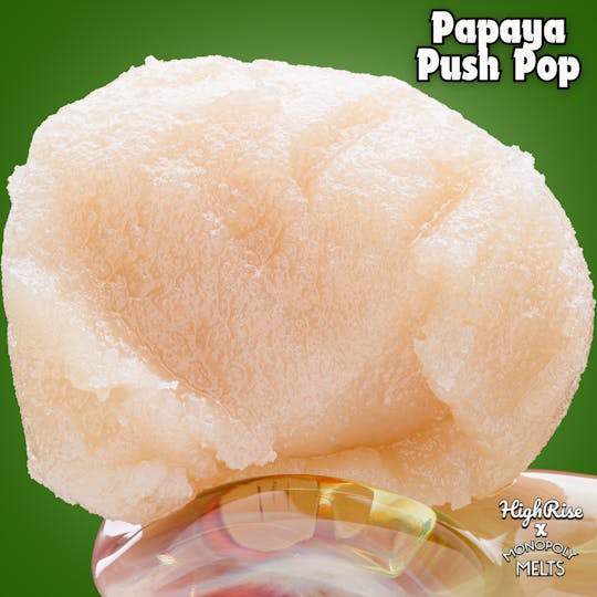 High Rise - Papaya Push Pop 1g | High Rise x Monopoly Melts - 1