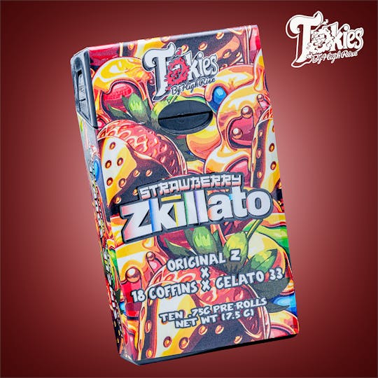 High Rise - Strawberry Zkillato 10pk Pre-Rolls | Tokies - 1