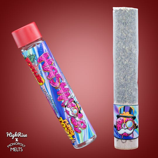 High Rise - Flavor Town 2.5g Hash Hole | High Rise x Monopoly Melts - 1