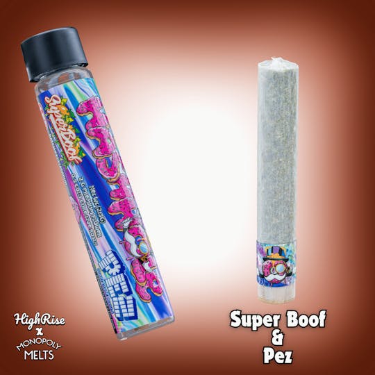 High Rise - Super Boof x Pez 2.5g Hash Hole | High Rise x Monopoly Melts - 1