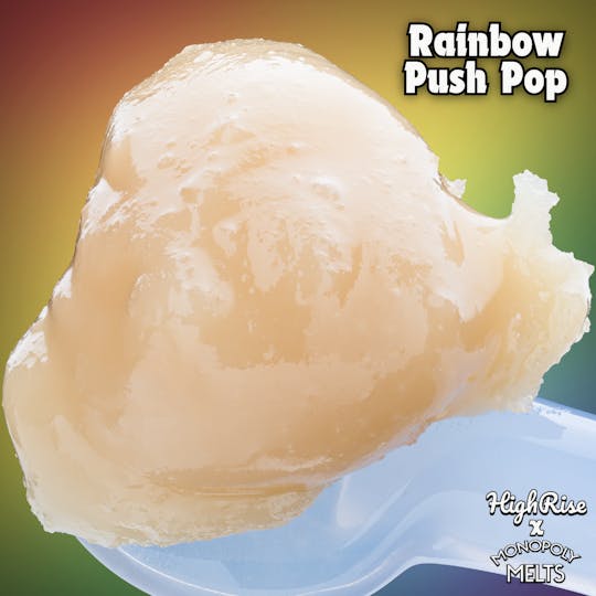 High Rise - Rainbow Push Pop 1g | High Rise x Monopoly Melts - 1