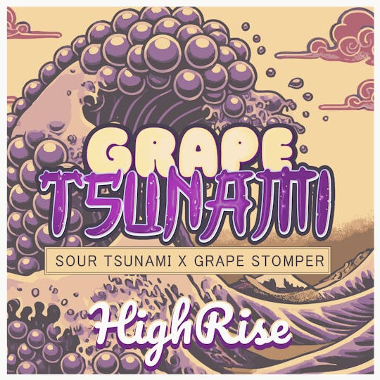 High Rise - Grape Tsunami | High Rise Cannabis - 1