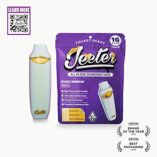 Jeeter - Jeeter All In One Diamonds Vape - Double Rainbow - 1