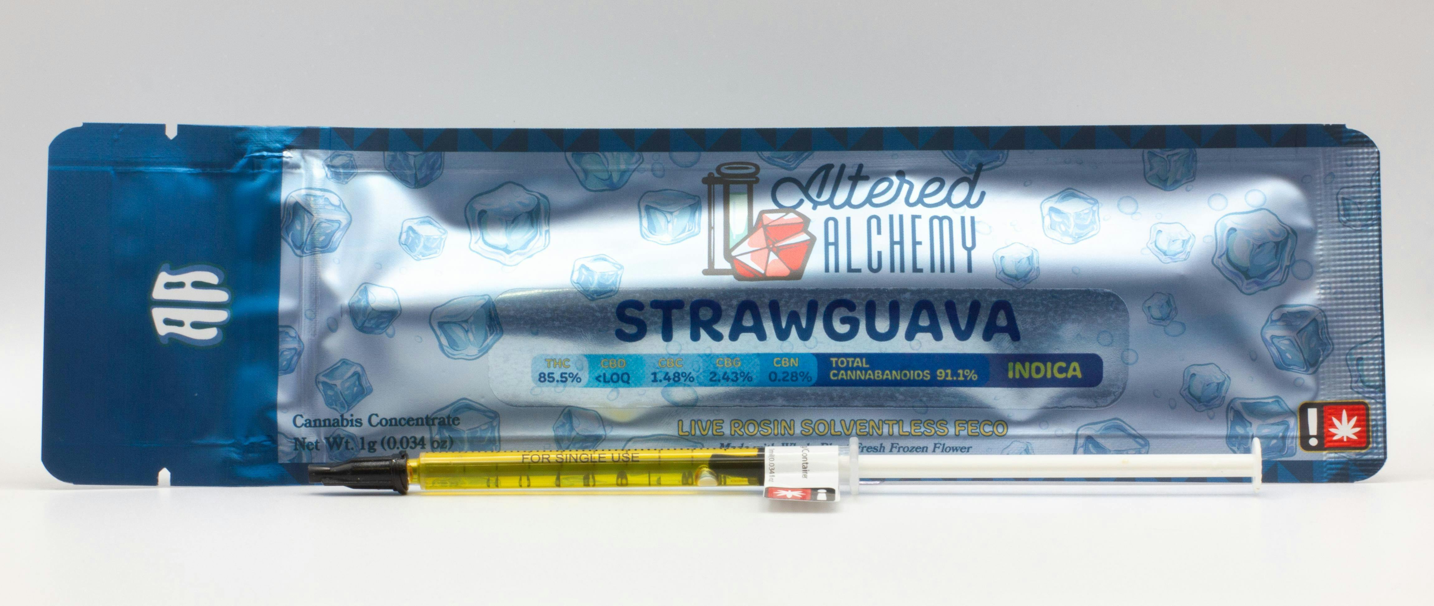 Altered Alchemy - Strawguava - Solventless FECO - 1g - 1