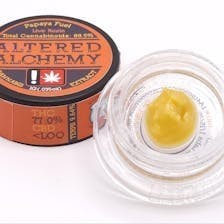 Altered Alchemy - Papaya Fuel - Live Resin - 1g - 1