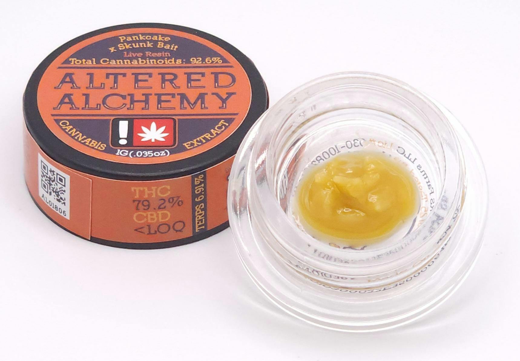 Altered Alchemy - Pancake x Skunk Bait - Live Resin - 1g - 1
