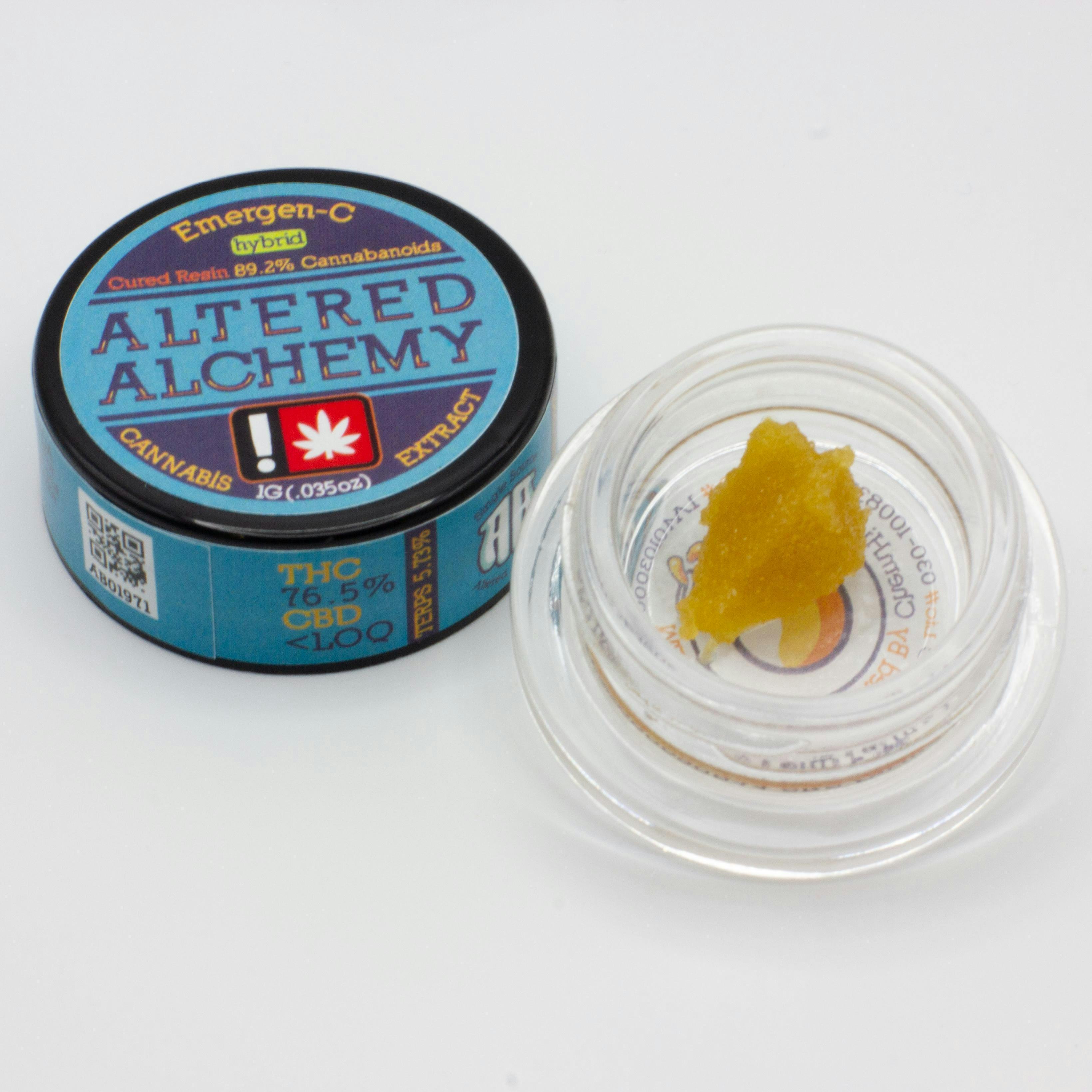 Altered Alchemy - Emergen-C - Cured Resin - 1g - 1