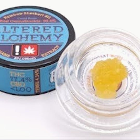 Altered Alchemy - Rainbow Sherbert #11 - Cured Resin - 1g - 1