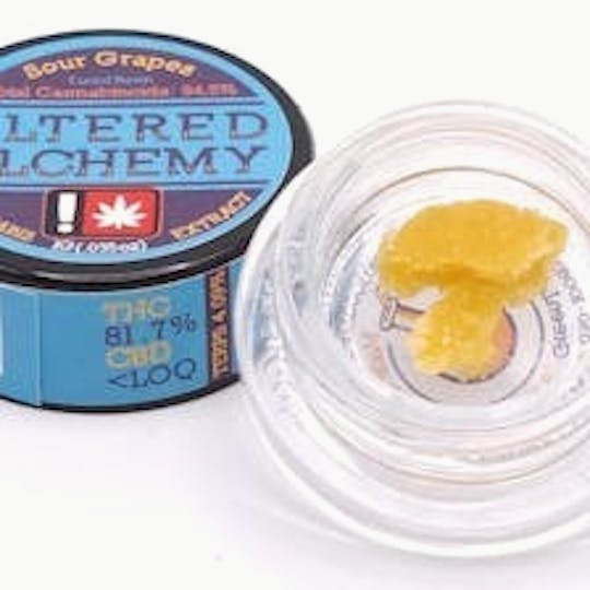 Altered Alchemy - Sour Grapes - Cured Resin - 1g - 1