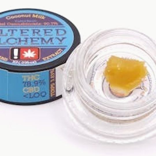 Altered Alchemy - Coconut Milk - Cured Resin - 1g - 1