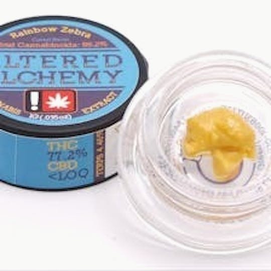 Altered Alchemy - Rainbow Zebra - Cured Resin - 1g - 1