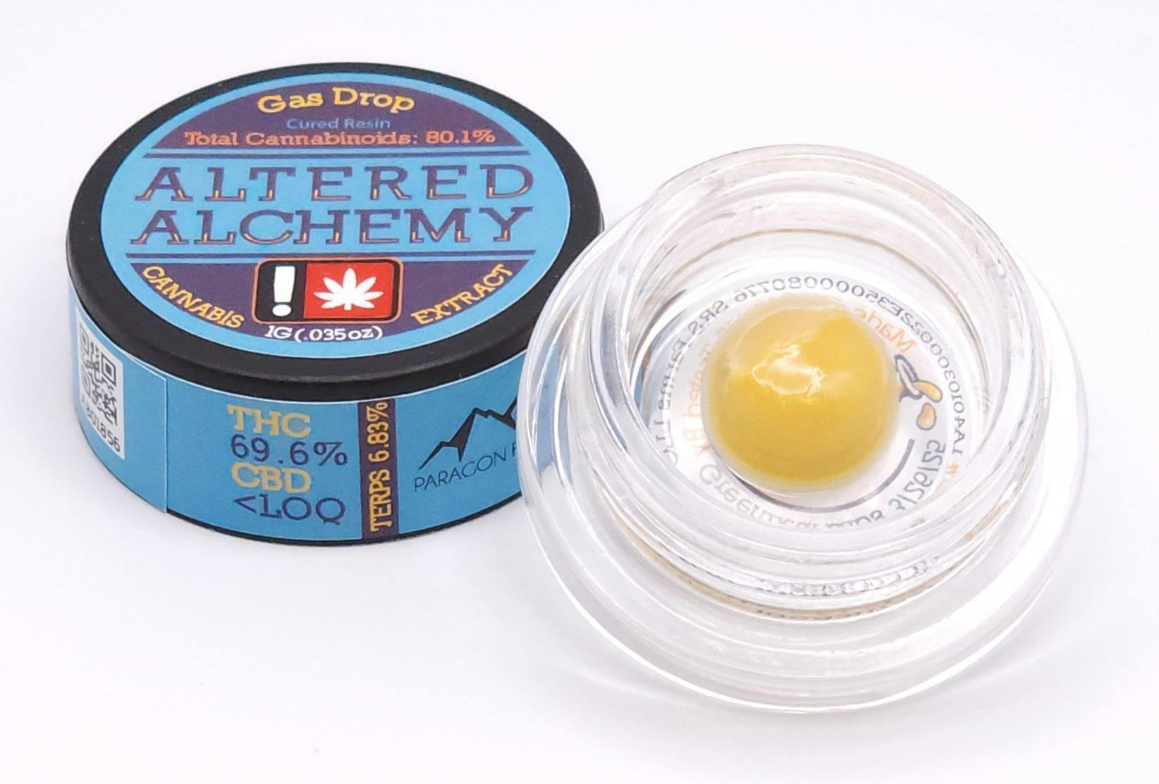 Altered Alchemy - Gas Drop - Cured Resin - 1g - 1