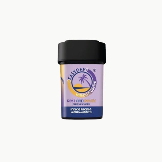 Easy Day Edibles - Lemon Grape Rest & Relax (10x10mg) 100mg Total - 1