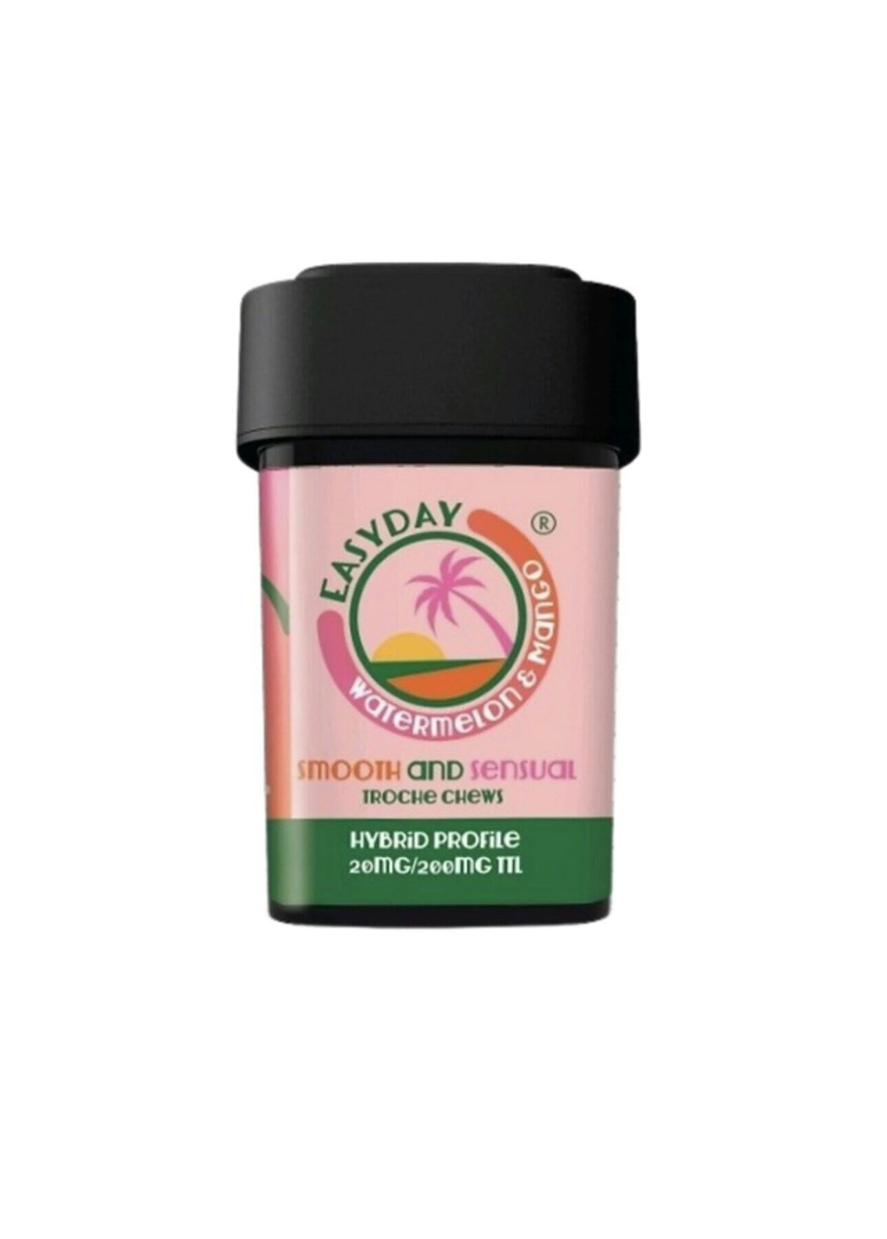 Easy Day Edibles - Watermelon Mango Smooth & Sensual (10x20mg) 200mg Total - 1