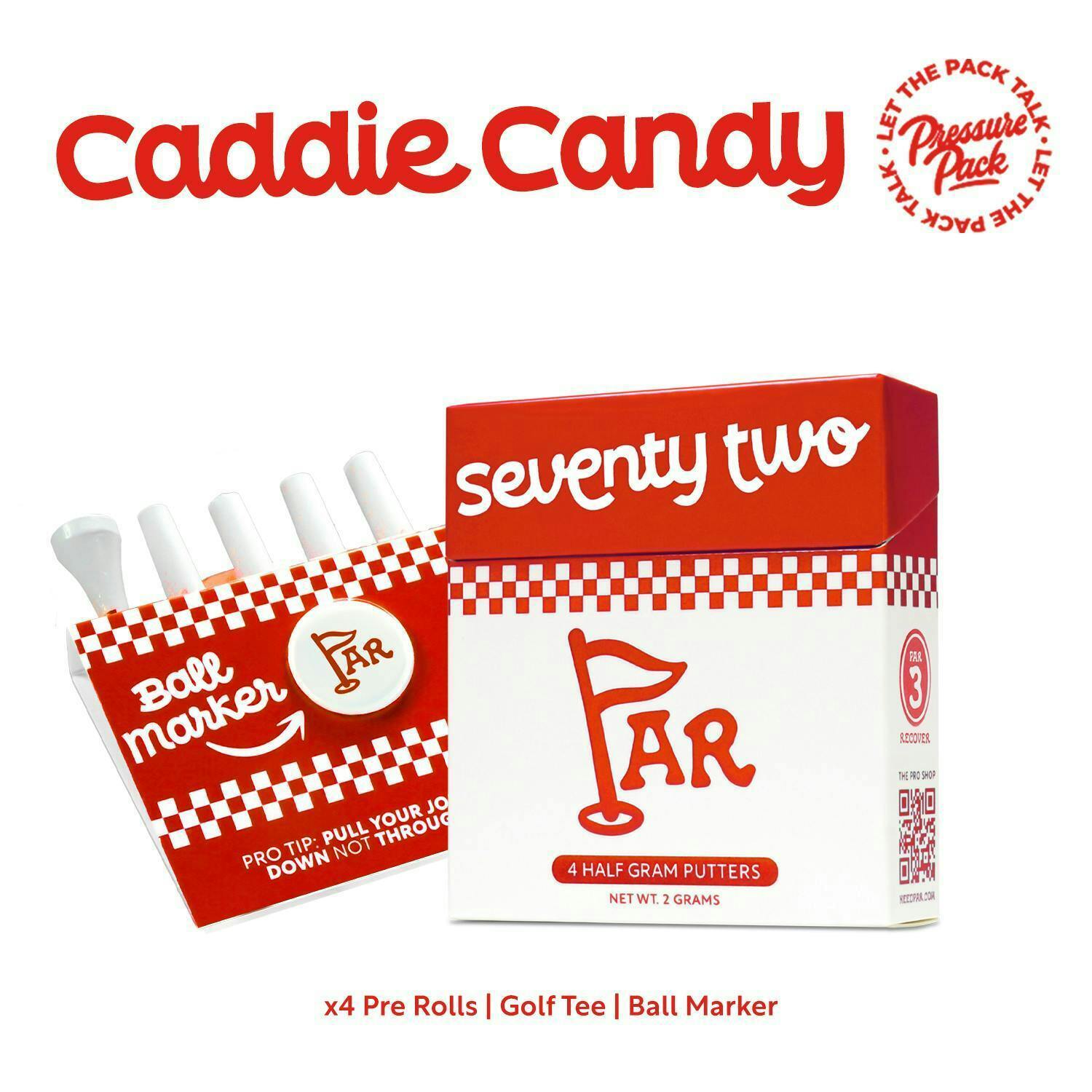 PAR - PAR X Pressure Pack | Caddie Candy | Putter Minis | 0.5g | 4pk - 1