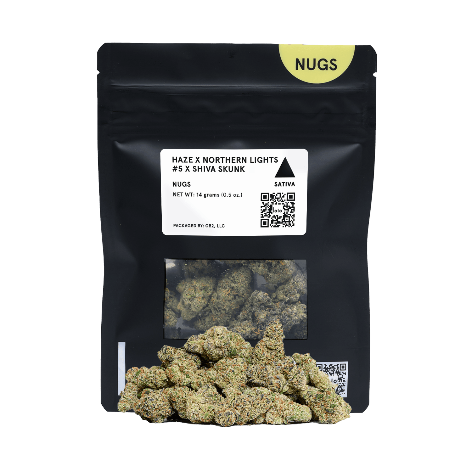 lolo - lolo | Haze + Northern Lights #5 + Shiva Skunk | Indoor Nugs | 14g - 1