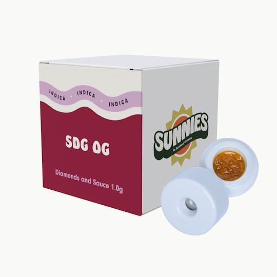 SunMed Growers - SDG OG Diamonds and Sauce 1.0g - 1