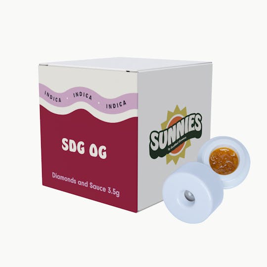 SunMed Growers - SDG OG Diamonds and Sauce 3.5g - 1