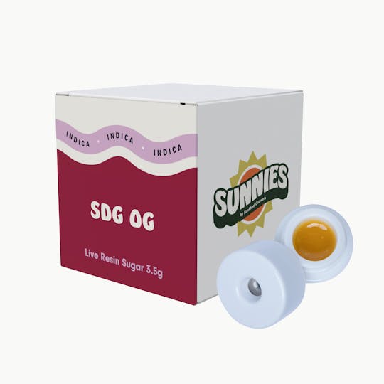 SunMed Growers - SDG OG Live Resin Sugar 3.5g - 1