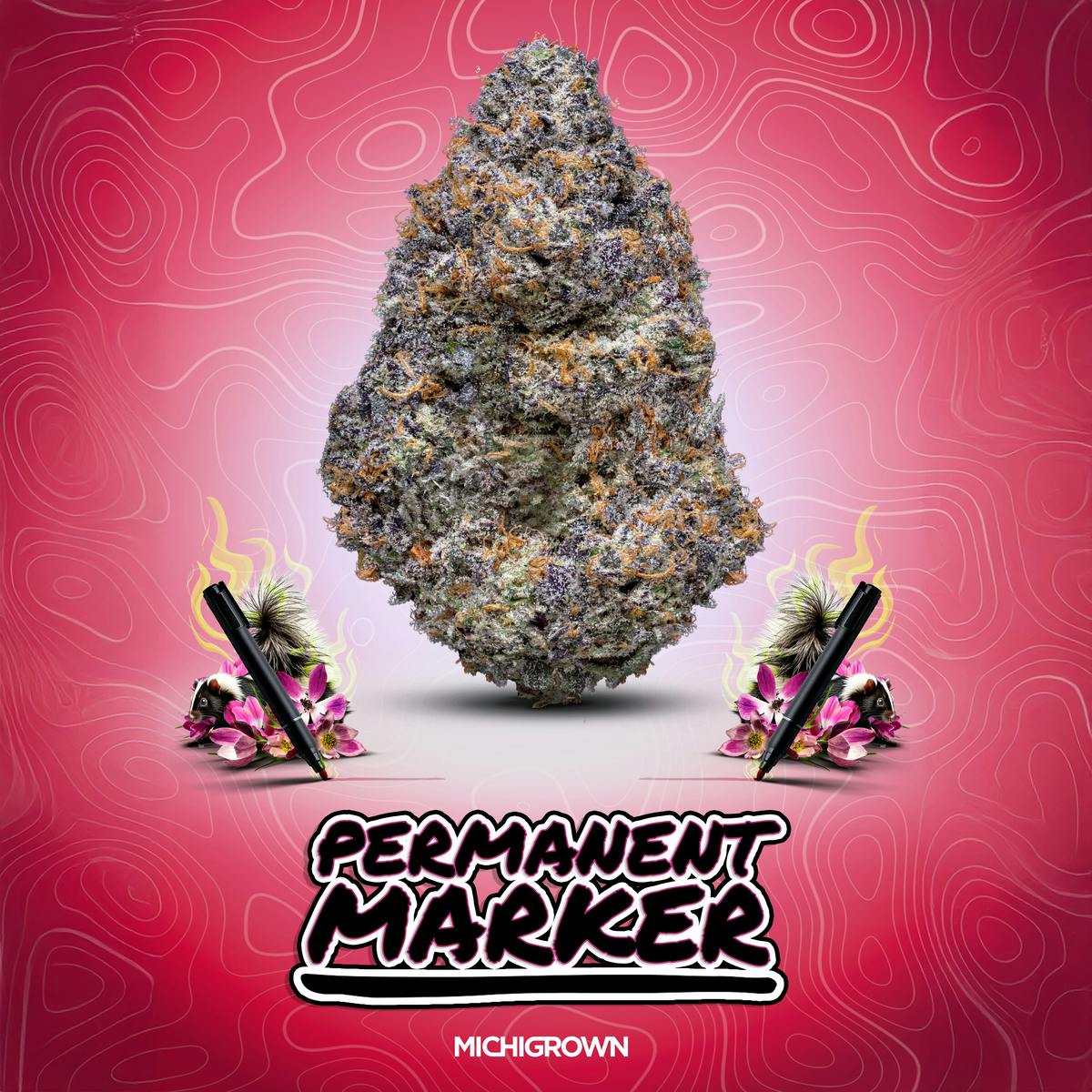 MICHIGROWN - PERMANENT MARKER - 3.5 GRAMS - PREMIUM FLOWER - JARS - 1