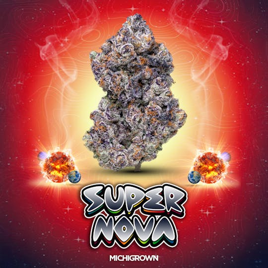 MICHIGROWN - SUPERNOVA - 3.5 GRAMS - PREMIUM FLOWER - JARS - 1