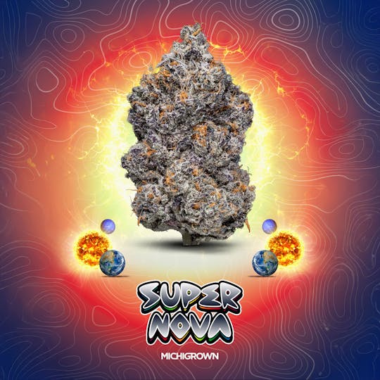MICHIGROWN - SUPERNOVA - 3.5 GRAMS - PREMIUM FLOWER - JARS - 1