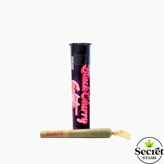 Secret Stash - Secret Stash | Full Bud Pre Roll | Black Cherry Gelato | Half Gram - 1