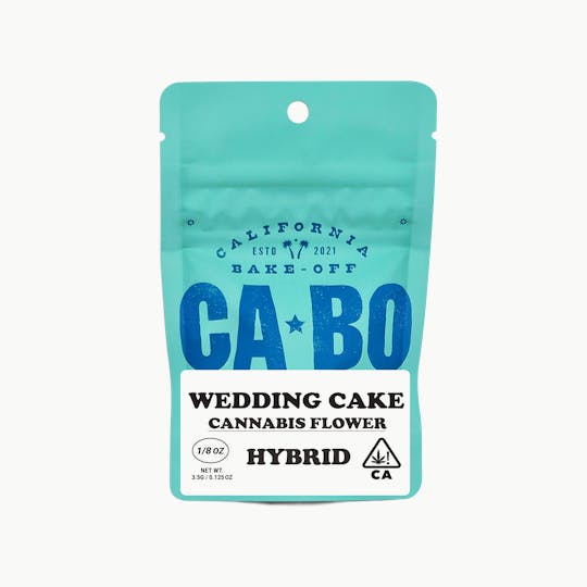Pure Vape - CABO 3.5g Flower - Wedding Cake - Hybrid - 1