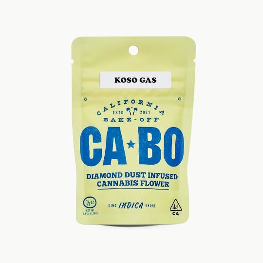 Pure Vape - CABO Diamond Dust Infused 3.5g Flower - Koso Gas - Indica - 1
