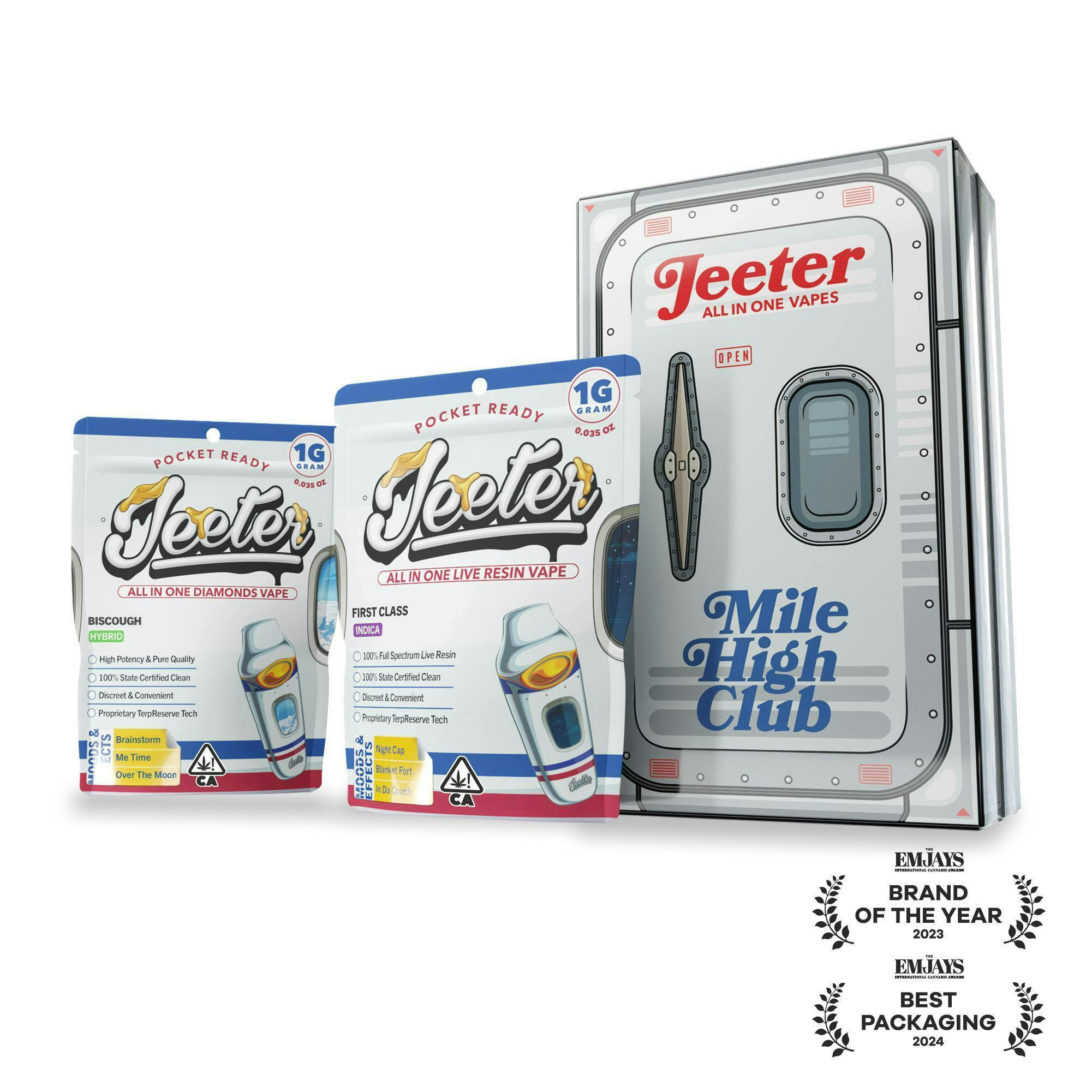 Jeeter - Jeeter | Mile High Club | Disposables | 1g each | 2pk - 1