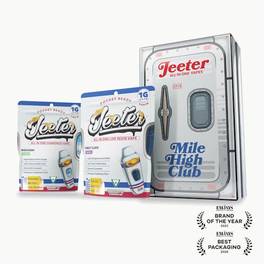 Jeeter - Jeeter Mile High Limited Edition Drop - 2 Premium Vapes - 1