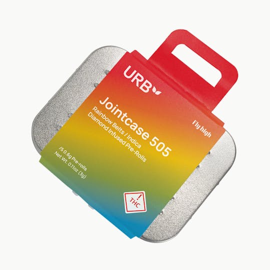 Urb NM - Urb - 3g Jointcase 505 - 5pk -Rainbow Belts - 1