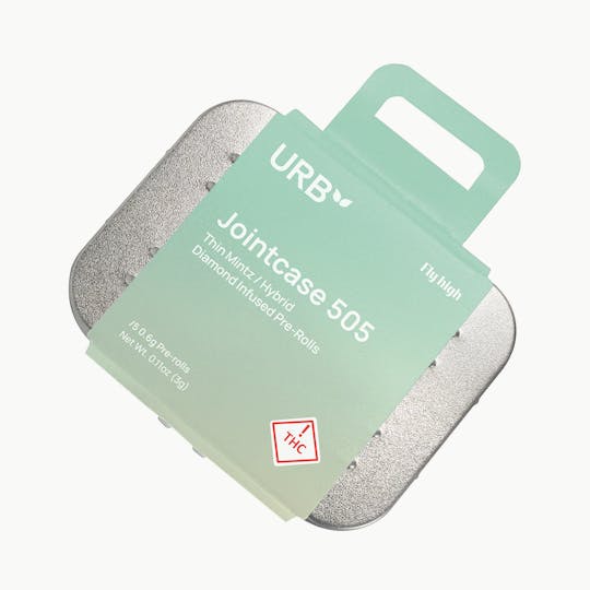 Urb NM - Urb - 3g Jointcase 505 - 5pk -Thin Mintz - 1