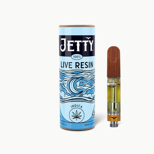Jetty Extracts - Jetty Cartridge 100% Live Resin 1g Gas Mask - 1