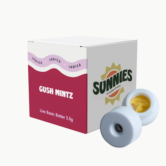 SunMed Growers - Gush Mintz Live Resin Batter 3.5g - 1