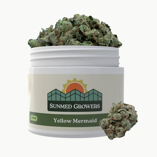 SunMed Growers - Yellow Mermaid Flower (3.5g) - 1