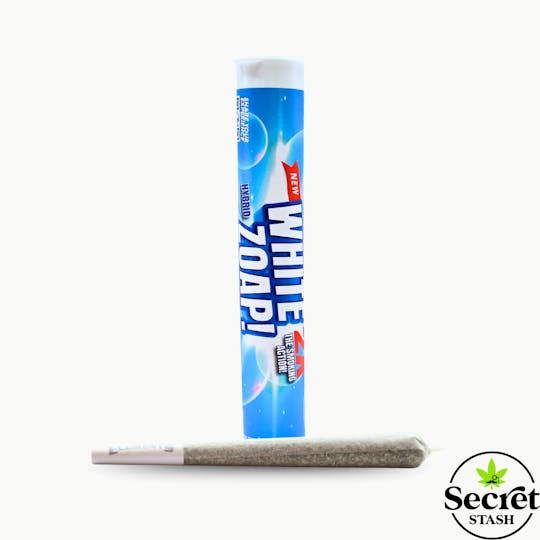 Secret Stash - Secret Stash | Full Bud Pre Roll | White Zoap | 1.2g - 1