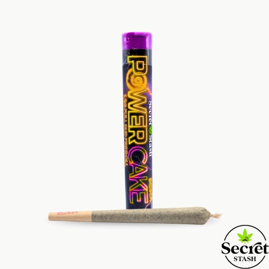 Secret Stash - Secret STash | Full Bud Pre Roll | Power Cake | 1.2g - 1
