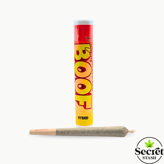 Secret Stash - Secret Stash | Full Bud Pre Roll | Lemon Cherry Boof | 1.2g - 1
