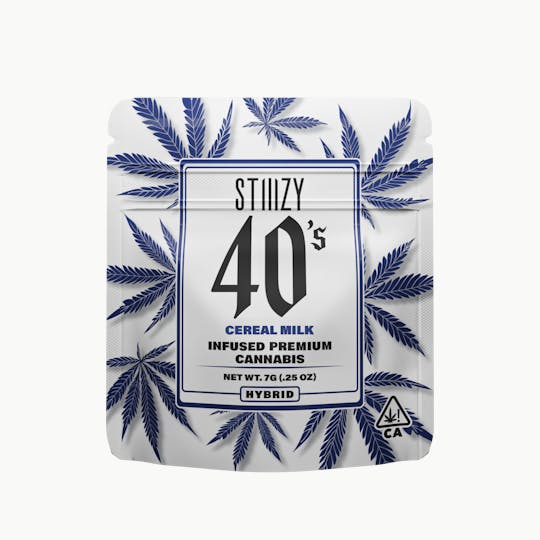 STIIIZY - - CEREAL MILK - 7G 40's Infused Flower - 1