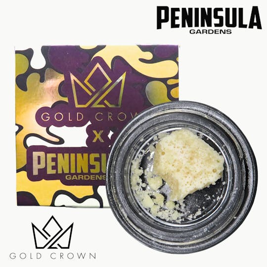 Gold Crown - Gold Crown x Peninsula Gardens | Crumble 1g | Strawberry Zkillato - 1